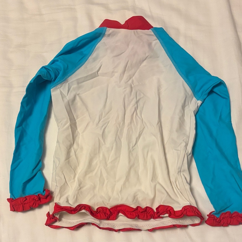 2Chillies Kids Nautical Rashguard Set - Red and Blue - Picture 9 of 9